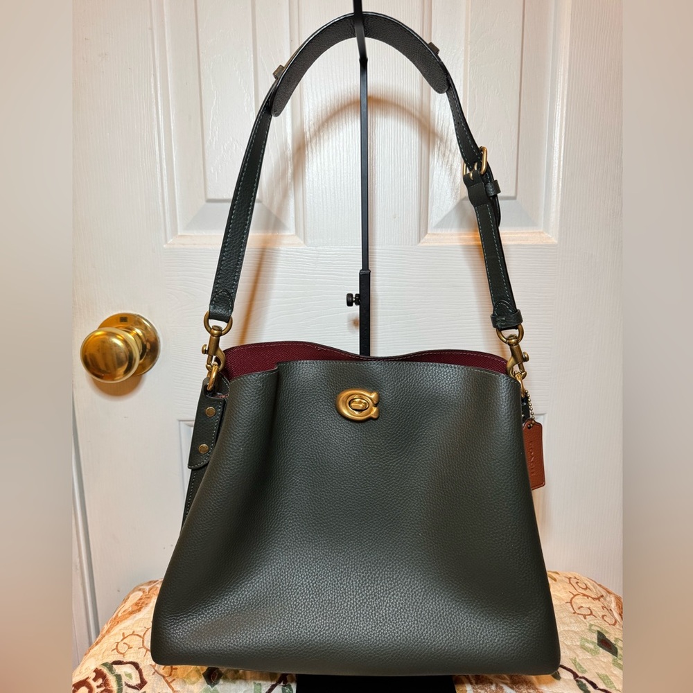 Coach Willow Shoulder Bag in Colorblock